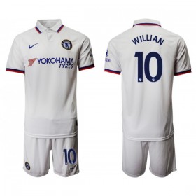 Camisolas de futebol Chelsea WILLIAN 10 Criança Equipamento Alternativa 2019/20 Manga Curta